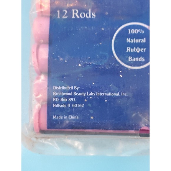 Brentwood Salon Care Professional Curved PERM RODS~12 New in Package - Picture 2 of 6